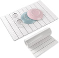 Stone Dish Drying Mat for Kitchen Counter, 23x15.3 Inch Large Fast-Absorbing by cuomaop