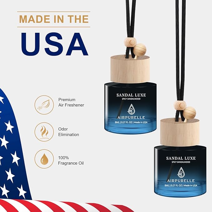 Car Air Freshener Hanging 2 Pack Car Air Fresheners Diffuser - Image 5