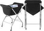 ELYKEN Laundry Cart with Wheels, 33”H Easy Rolling Laundry Hamper with - Image 8