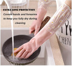 Dishwashing Cleaning Gloves Tear-Resistant Rubber Household Cleaning Gloves - Image 8