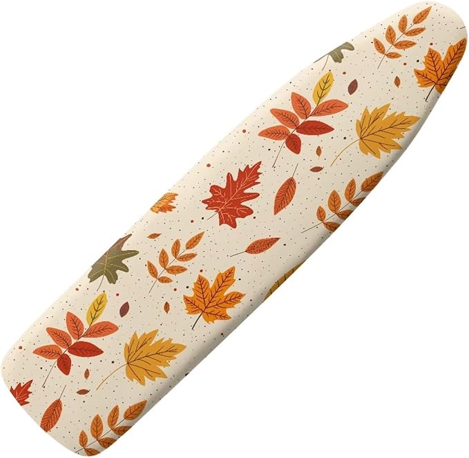 Fall Leaves Ironing Board Cover 15x54 Inch Ironing Board Protector Fall by KUIFORTI