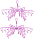 Foldable Drying Rack with 24 Clips by BONYCUST