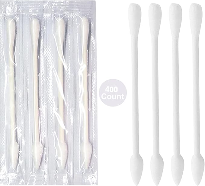 Individually Wrapped Pointed Round Cotton Swabs, Travel Size - Image 8