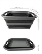 SAMMART 42L Collapsible Plastic Laundry Basket - Image 6