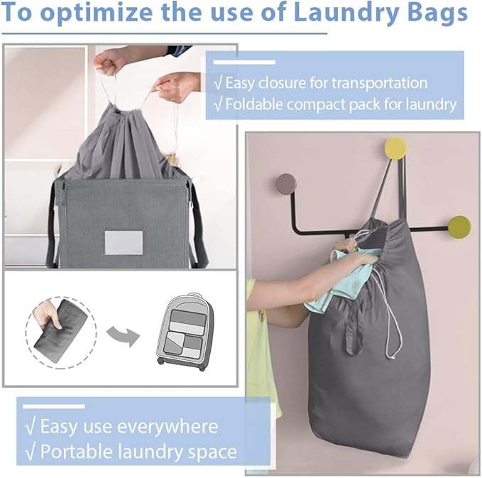 MCleanPin 210L Laundry Hamper Collapsible - Image 4