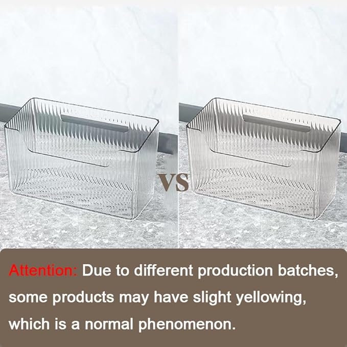 Acrylic Wall Mounted Storage Racks, Transparent Plastic Makeup Box Stackable - Image 5