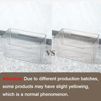 Acrylic Wall Mounted Storage Racks, Transparent Plastic Makeup Box Stackable - Image 5