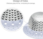 LEKEYE Shower Drain Hair Catcher/Bathtub Drain Cover/Drain Protector - Image 4