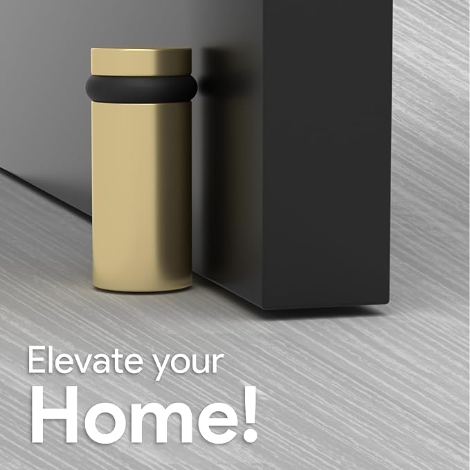 Mega Handles Floor Door Stopper, Quickly Installed Wall Protector, Wall - Image 3