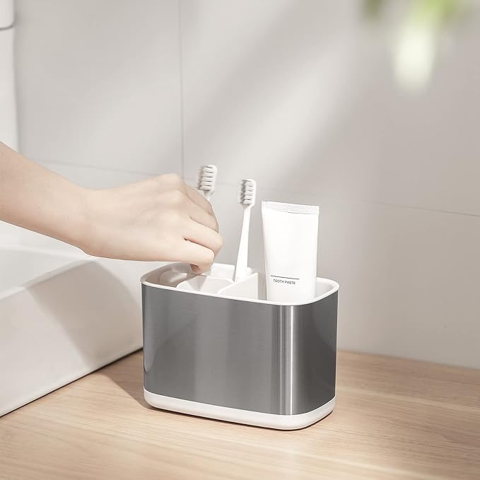 Colist Toothbrush Holder for Bathroom Stainless Steel Detachable Electric - Image 4