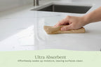 Organic Cotton Beige Flour Sack Towels - Image 8