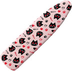 Cat Design Ironing Board Cover and Pad, Standard Size 16x55 inche Thick Padding by Oamsistay
