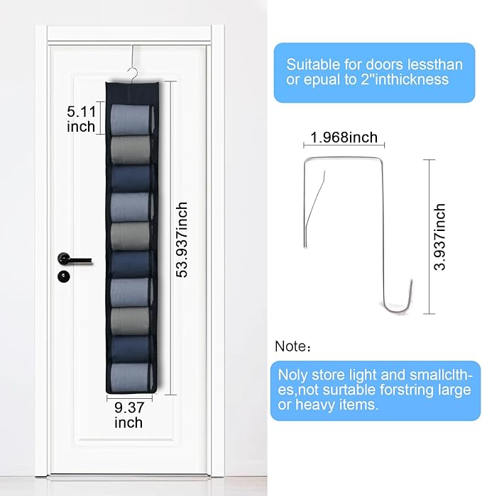 Legging Organizer for Closet Hanging, Hanging Legging Organizer, Legging - Image 2
