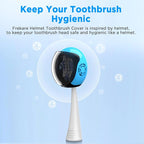 Helmet Toothbrush Covers Caps, Fits Most Manual and Electric Tooth Brushes - Image 4