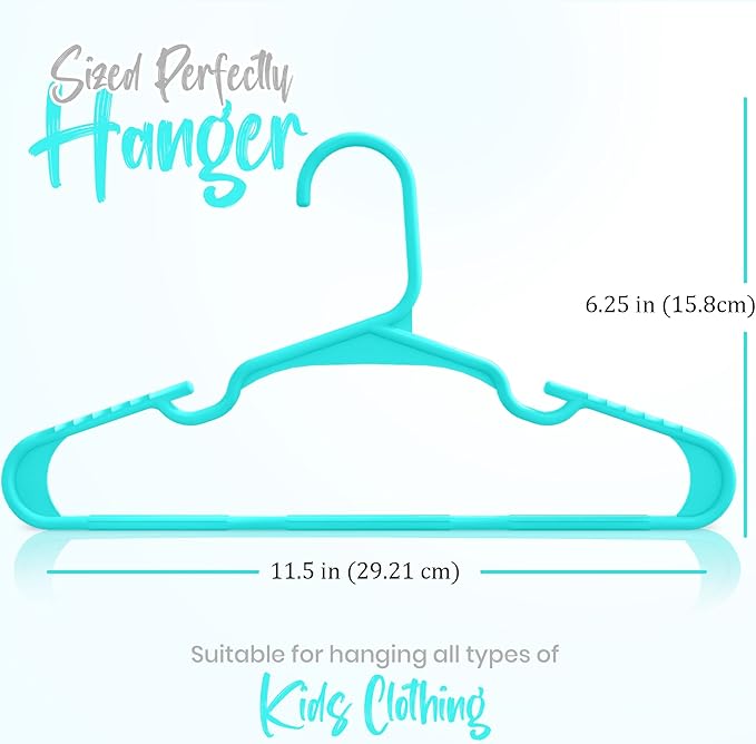 Utopia Home 40 Pack Kids Hangers - Image 3