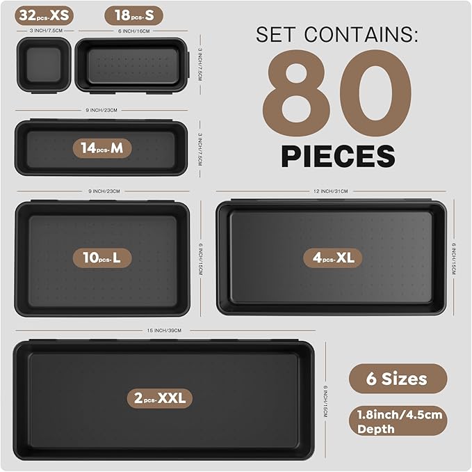 A-LuGei 【 】 Tool Box Organizer【Fits 100+ Tools】 Black Garage - Image 3