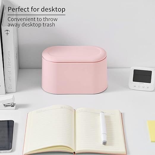 SUBEKYU 0.5 Gal Mini Countertop Trash Can - Image 5