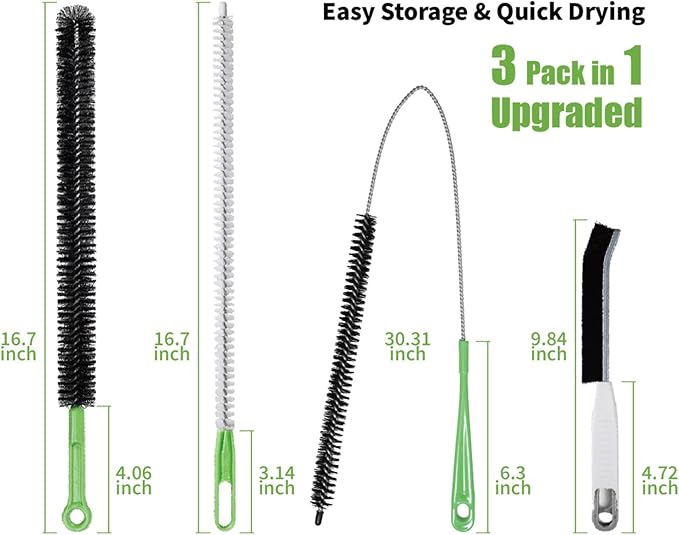 4pcs Flexible Cleaning Brush Set - Image 2