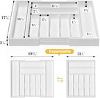 Utensil Organizer Silverware Drawer Organizer - Image 4