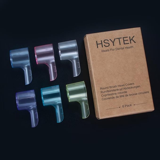 6 Pack Toothbrush Heads Dustproof Cover Compatible - Image 6