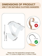 Smartor Clothes Hanger Connector Hooks 30 Pack, Closet Storage and Organization - Image 7