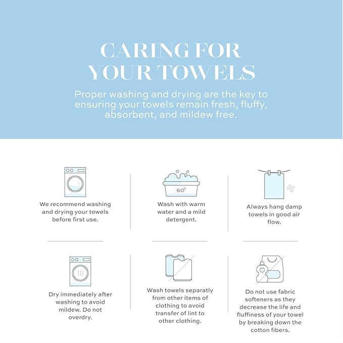 White Classic Luxury Cotton Washcloths 13x13 Inch - Image 9