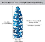 Blue Shark Ironing Board Cover and Pad Soft Fabric Cover - Image 5