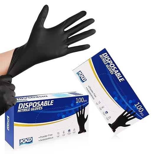KKD Gloves Disposable Latex Free & Powder Free, Food Handling, Industrial Use - Image 3