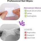 200pcs Nail Cotton Pads, 1 Pull-Off Pump-Style Bottle Suitable - Image 3