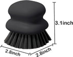 Dish Brush with Handle, Kitchen Scrub Brushes - Image 4