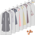Hanging Garment Bags 7 Piece Set by VOSIGREEN