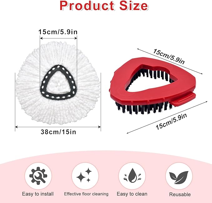Mop Head Replacement Compatiable - Image 2
