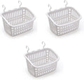 3PCS Plastic Hanging Baskets for Shower, Hanging Basket Organizer by Doitxue