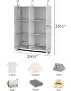 StorageWorks Hanging Closet Organizer - Image 3