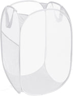 Durable Collapsible Laundry Baskets, Reinforced Mesh Pop Up Laundry Hamper by Bemkoo