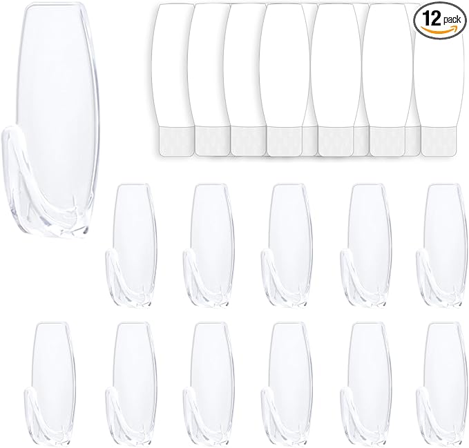 12 Large Wall Hooks for Hanging Heavy Duty, by Unknown