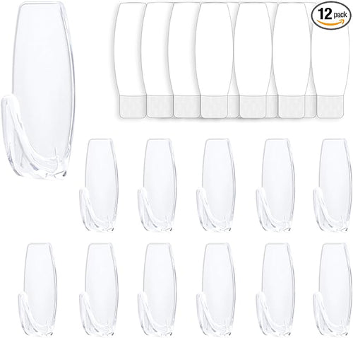 12 Large Wall Hooks for Hanging Heavy Duty, by Unknown
