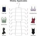 TomCare 360° Swivel 2 Pack Tank Top Hanger and 2 Pack Leggings Organizers Space - Image 5