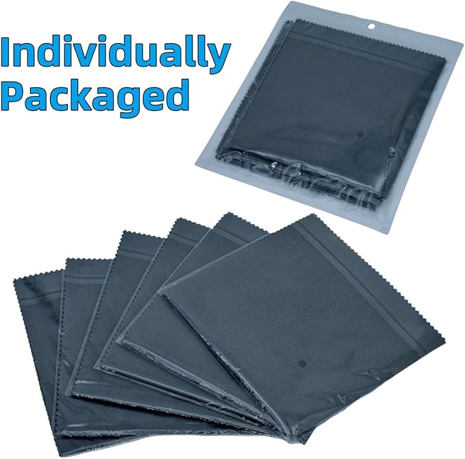 6 Pack Microfiber Gun Cleaning Cloth, Reusable Microsuede Cleaning/Polishing - Image 5