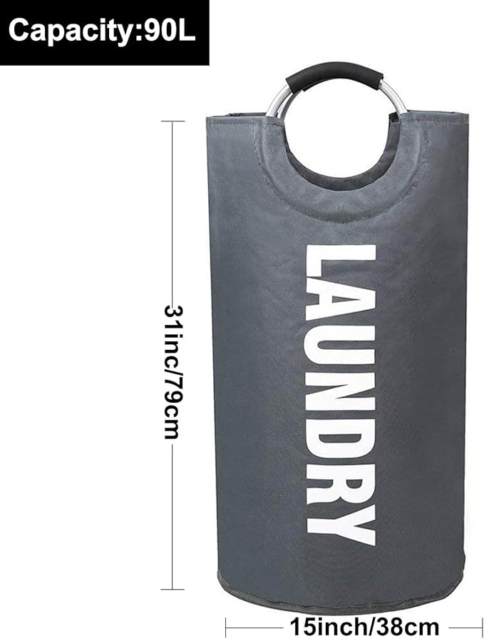 Mziart Thicken Laundry Hamper Tote - Image 4