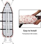 Pink Cherry Blossom Cat Ironing Board Cover and Pad Soft Fabric Cover - Image 4