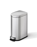 Garvee 2.6 gal / 10 L Stainless Steel Bathroom Trash Can by Garvee