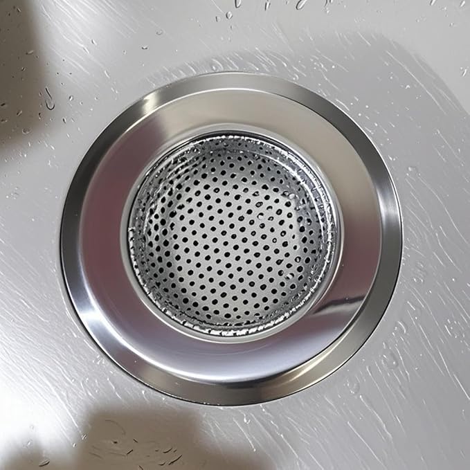 Kitchen Sink Drain Strainer Sink Stainless Steel Protectors - Image 2
