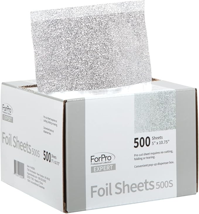 ForPro Professional Collection Expert Embossed Foil Sheets 500S, Pop-Up Foil - Image 3