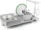 Joseph Joseph Extend Steel Plus Extendable Dish Rack Steel, Small to Large Dish by JosephJoseph