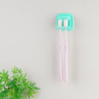2 PCS Self-Adhesive Toothbrush Holders Wall Mounted, Water Proof Toothbrush Hook - Image 6