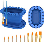Paint Brush Cleaner Rinse Cup, Foldable Brushes Holder & Brush Cleaning Cup by SUWARMN
