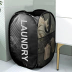 Larpur Pop Up Laundry Baskets, 2 Pack Mesh Laundry Hampers Collapsible Clothes - Image 5