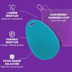 Silicone Dish Sponge Dish Scrubber - Image 3