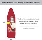 Alpaca Christmas Ironing Board Cover and Pad Ventilate Resist Scorching Cover - Image 6